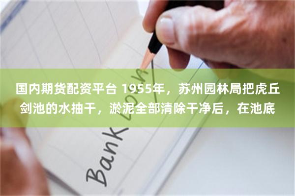 国内期货配资平台 1955年，苏州园林局把虎丘剑池的水抽干，淤泥全部清除干净后，在池底